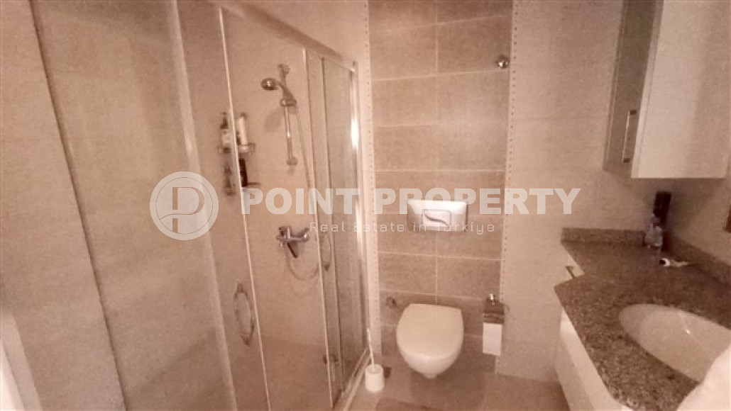 Респектабельная трёхкомнатная квартира 110 м² в закрытом комплексе, Оба, Аланья-id-2970-фото-6