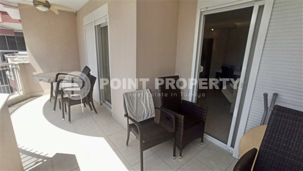 Респектабельная трёхкомнатная квартира 110 м² в закрытом комплексе, Оба, Аланья-id-2970-фото-13