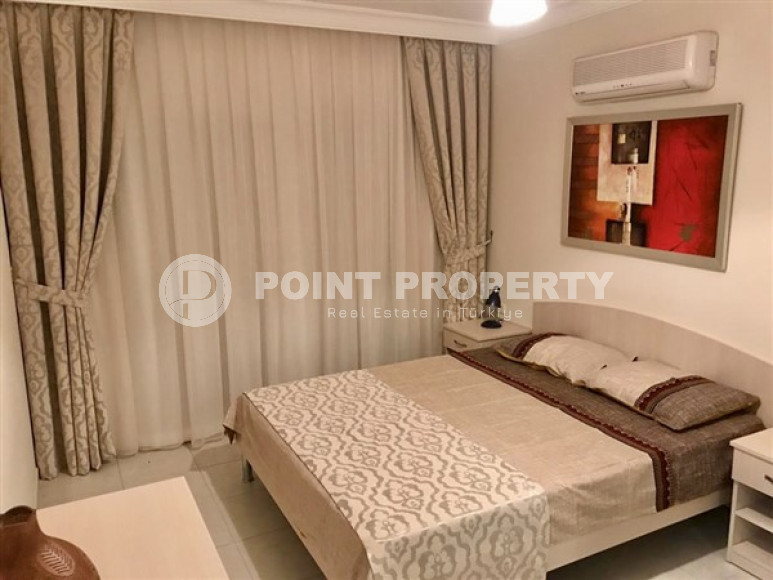 Респектабельная трёхкомнатная квартира 110 м² в закрытом комплексе, Оба, Аланья-id-2970-фото-15