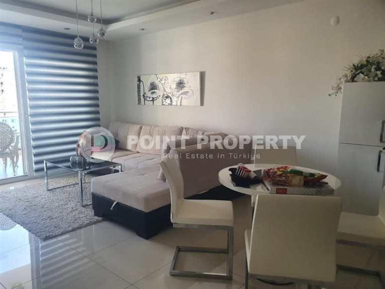 Stylish one bedroom apartment, 60m², in a luxury complex in Cikcilli area, Alanya-id-1263-photo-4