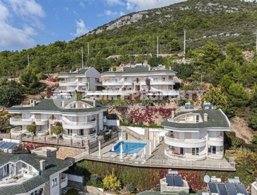 Квартира 2+1 в компактном элитном комплексе с шикарным видом, Аланья, Бекташ-id-2972-фото-5