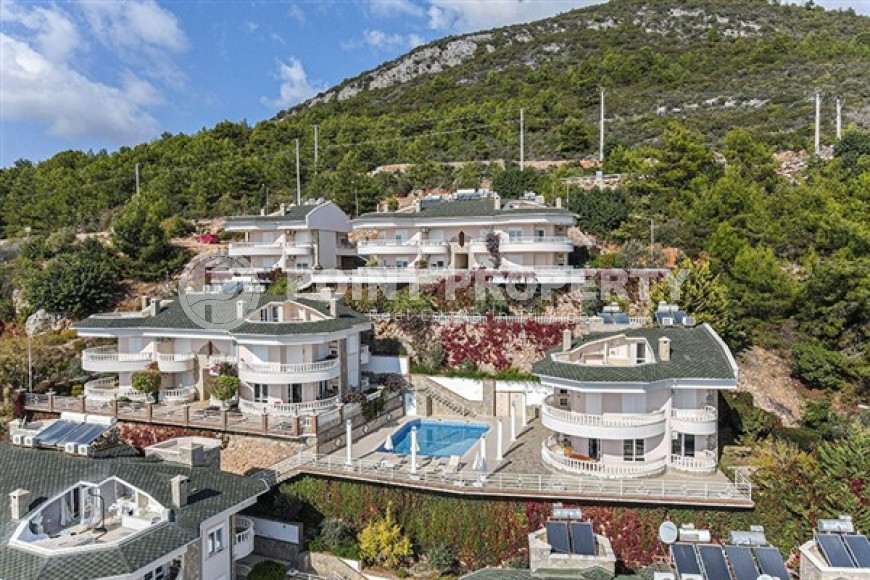 Квартира 2+1 в компактном элитном комплексе с шикарным видом, Аланья, Бекташ-id-2972-фото-5