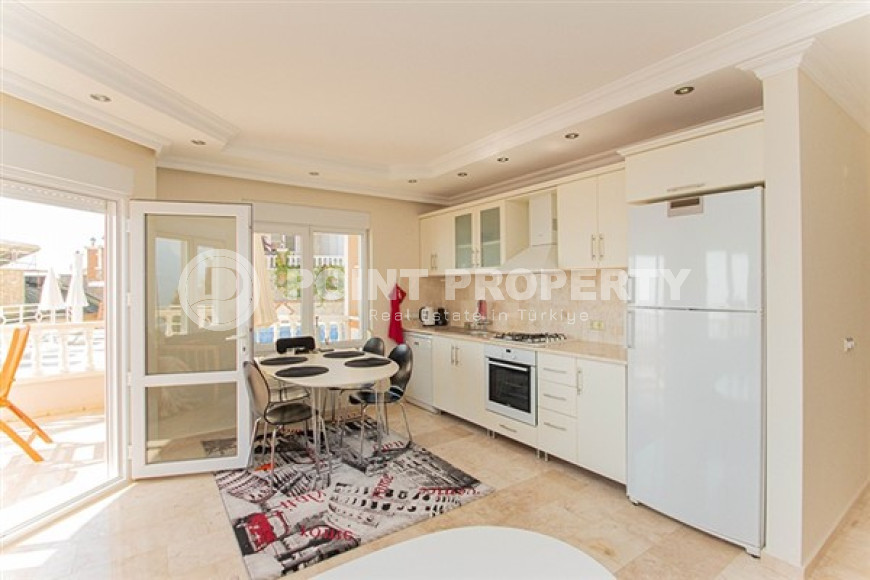 Квартира 2+1 в компактном элитном комплексе с шикарным видом, Аланья, Бекташ-id-2972-фото-18