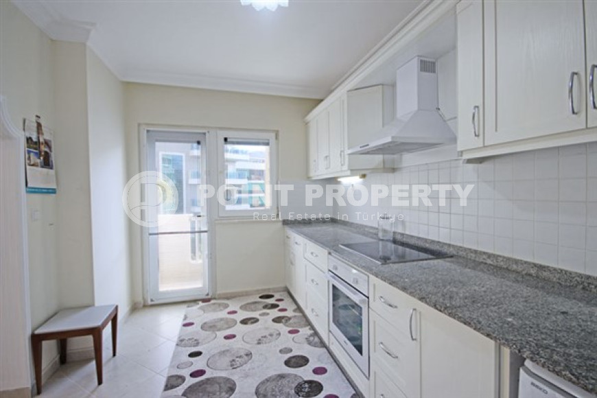 Светлая квартира 2+1 и 115 м2 в районе Джикджилли, Аланья, в километре от моря-id-2973-фото-7