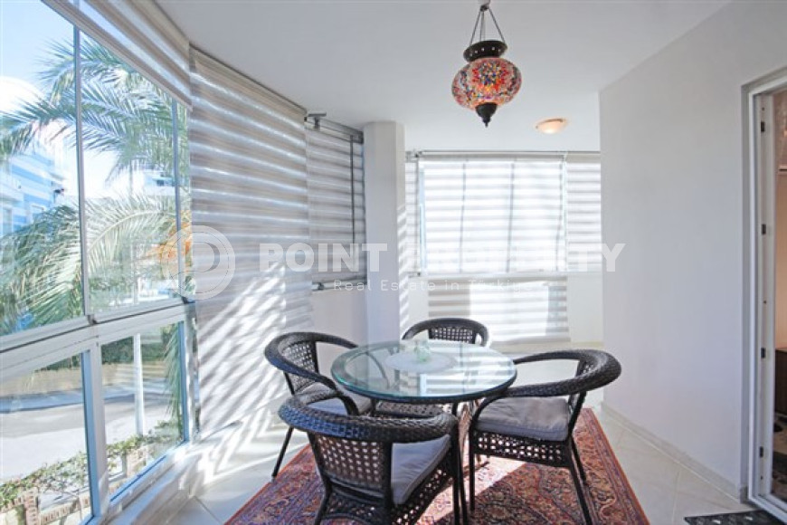 Светлая квартира 2+1 и 115 м2 в районе Джикджилли, Аланья, в километре от моря-id-2973-фото-11