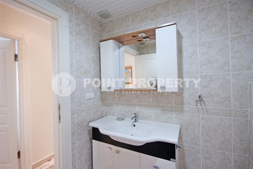 Светлая квартира 2+1 и 115 м2 в районе Джикджилли, Аланья, в километре от моря-id-2973-фото-15