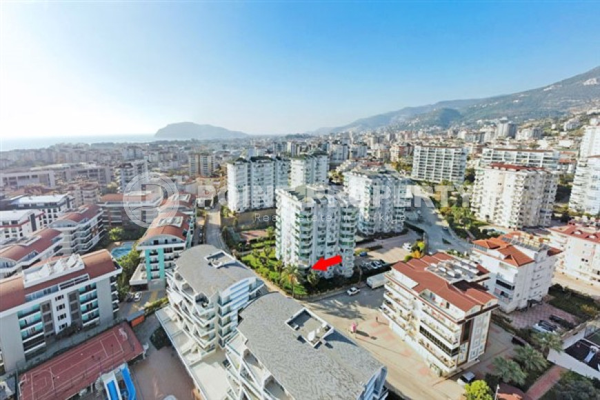 Светлая квартира 2+1 и 115 м2 в районе Джикджилли, Аланья, в километре от моря-id-2973-фото-35