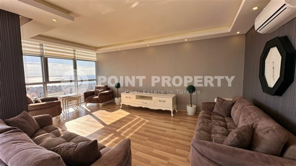 Просторный двухуровневый пентхаус 240 м² , в престижном районе с панорамным видом, Хасбахче, Аланья-id-2975-фото-3