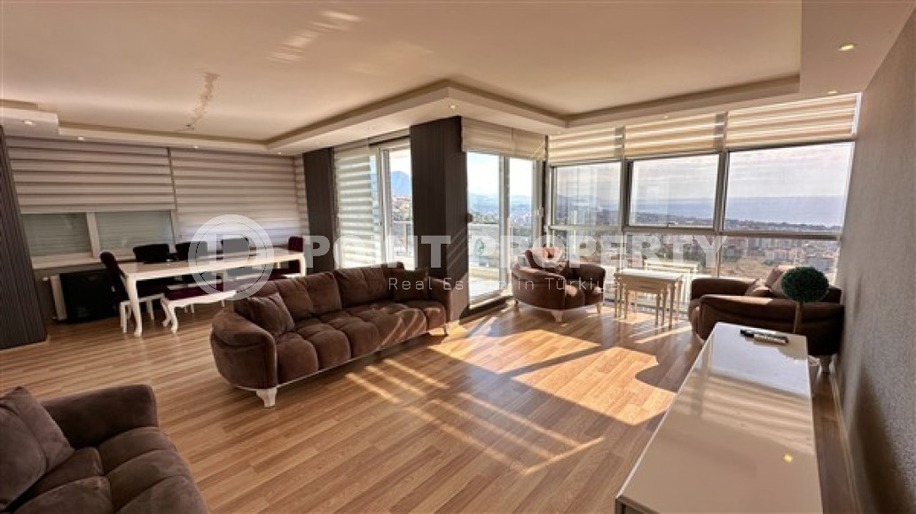 Просторный двухуровневый пентхаус 240 м² , в престижном районе с панорамным видом, Хасбахче, Аланья-id-2975-фото-4