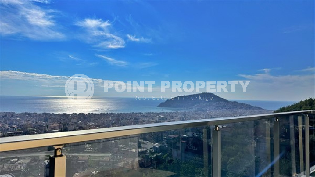 Просторный двухуровневый пентхаус 240 м² , в престижном районе с панорамным видом, Хасбахче, Аланья-id-2975-фото-12