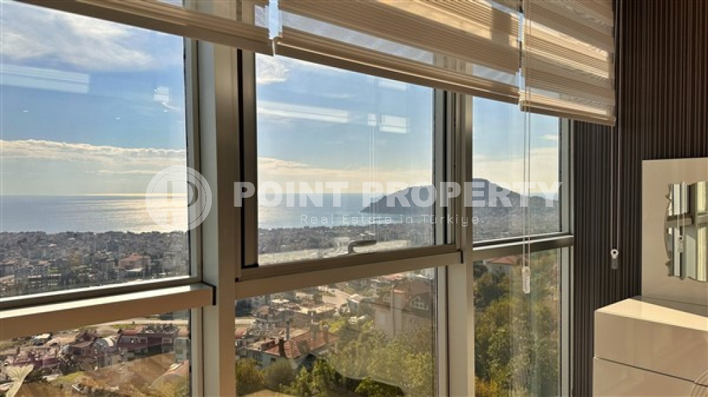 Просторный двухуровневый пентхаус 240 м² , в престижном районе с панорамным видом, Хасбахче, Аланья-id-2975-фото-19