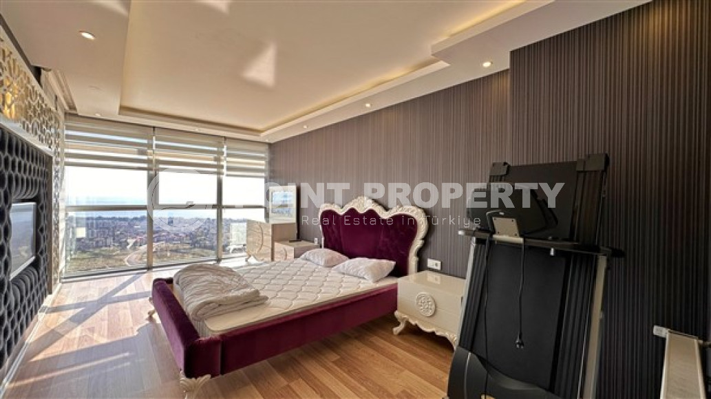 Просторный двухуровневый пентхаус 240 м² , в престижном районе с панорамным видом, Хасбахче, Аланья-id-2975-фото-20