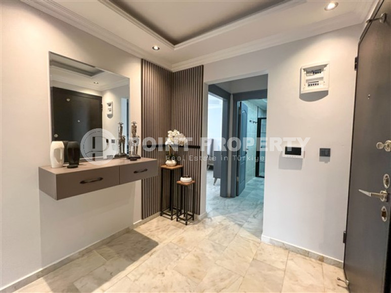 Comfortable apartment 90 m2 on the 10th floor of the complex, furnished, Mahmutlar, Alanya-id-2976-photo-12