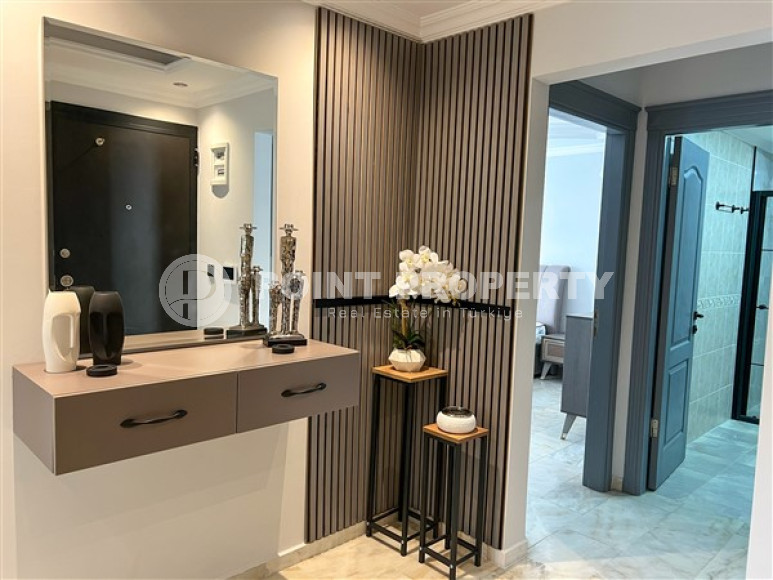 Comfortable apartment 90 m2 on the 10th floor of the complex, furnished, Mahmutlar, Alanya-id-2976-photo-13