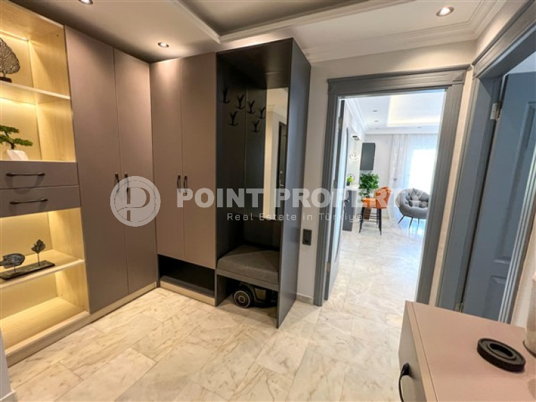 Comfortable apartment 90 m2 on the 10th floor of the complex, furnished, Mahmutlar, Alanya-id-2976-photo-14