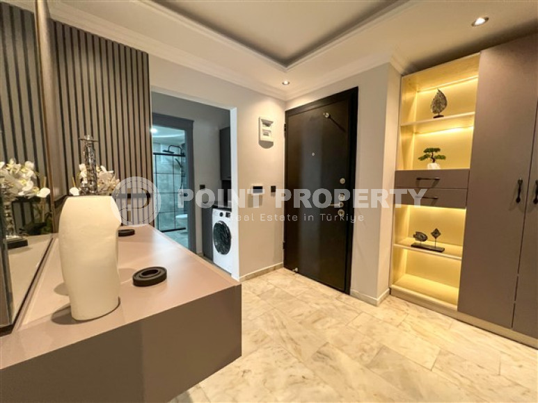 Comfortable apartment 90 m2 on the 10th floor of the complex, furnished, Mahmutlar, Alanya-id-2976-photo-17