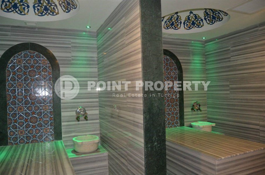 Stylish one bedroom apartment, 60m², in a luxury complex in Cikcilli area, Alanya-id-1263-photo-19