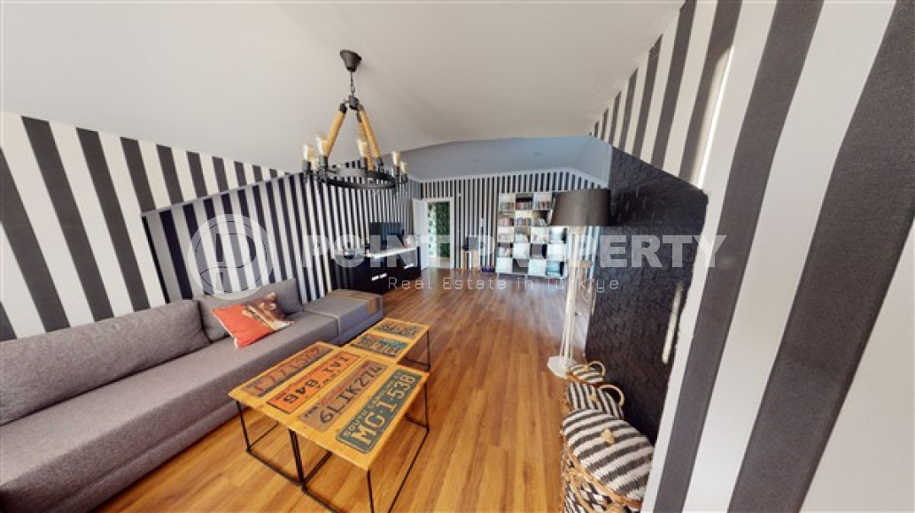 Шикарный дуплекс 250 м2 под турецкое гражданство, в районе Оба, Аланья-id-2978-фото-26