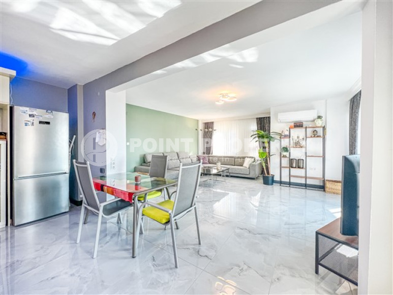 Stylish 2+1 apartment with sea views and fashionable renovation, Mahmutlar, Alanya-id-2979-photo-7