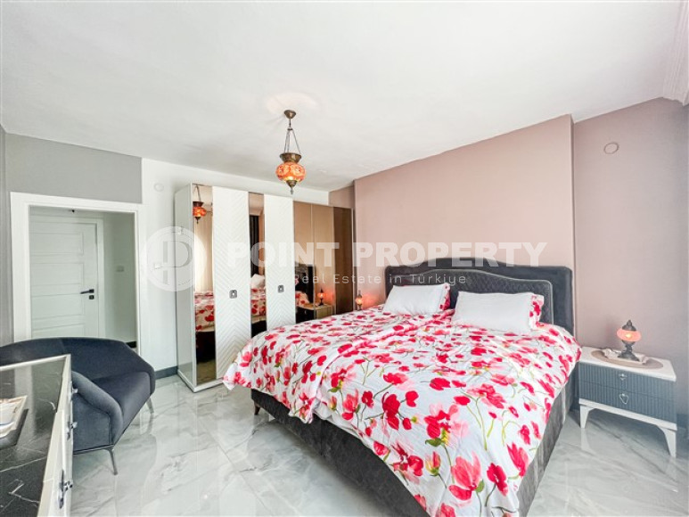 Stylish 2+1 apartment with sea views and fashionable renovation, Mahmutlar, Alanya-id-2979-photo-25