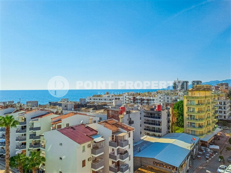 Апартаменты с большими комнатами 2+1 на 7 этаже комплекса на второй линии от моря, Махмутлар, Аланья-id-2981-фото-7