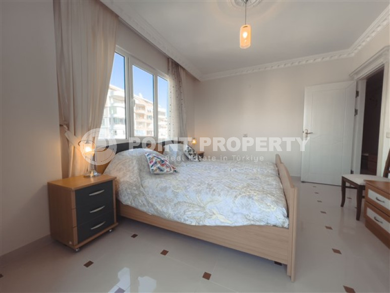 Апартаменты с большими комнатами 2+1 на 7 этаже комплекса на второй линии от моря, Махмутлар, Аланья-id-2981-фото-14