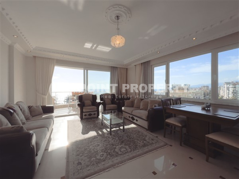 Апартаменты с большими комнатами 2+1 на 7 этаже комплекса на второй линии от моря, Махмутлар, Аланья-id-2981-фото-21