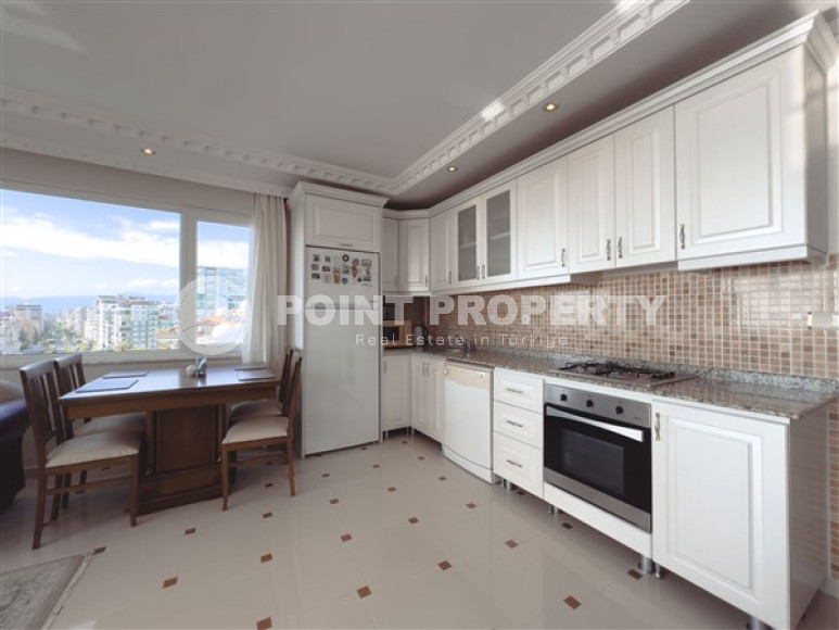 Апартаменты с большими комнатами 2+1 на 7 этаже комплекса на второй линии от моря, Махмутлар, Аланья-id-2981-фото-22