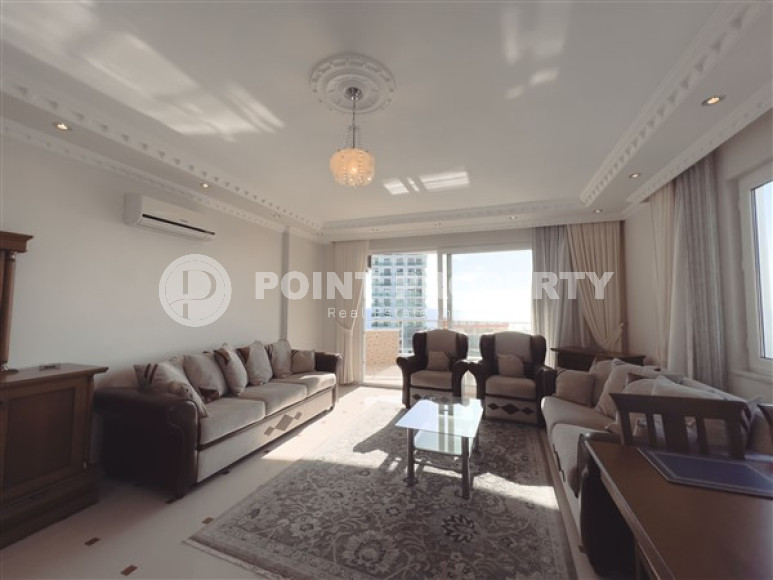 Апартаменты с большими комнатами 2+1 на 7 этаже комплекса на второй линии от моря, Махмутлар, Аланья-id-2981-фото-24