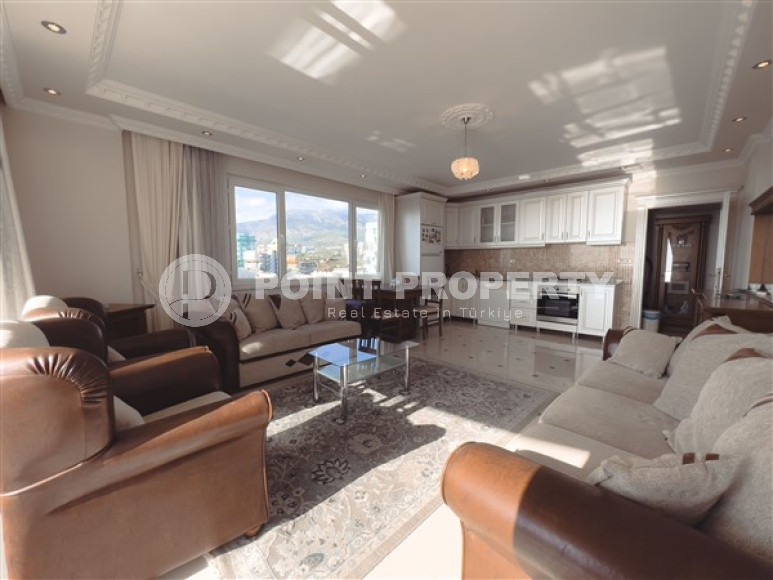 Апартаменты с большими комнатами 2+1 на 7 этаже комплекса на второй линии от моря, Махмутлар, Аланья-id-2981-фото-25