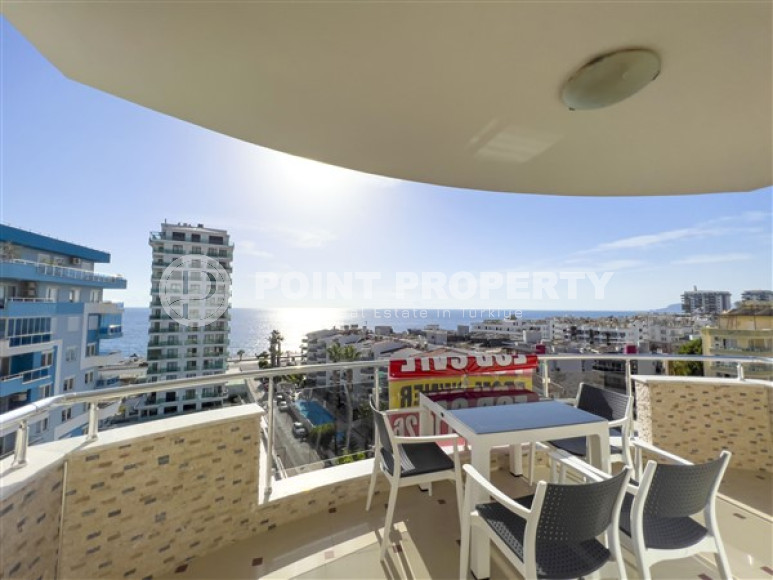 Апартаменты с большими комнатами 2+1 на 7 этаже комплекса на второй линии от моря, Махмутлар, Аланья-id-2981-фото-27