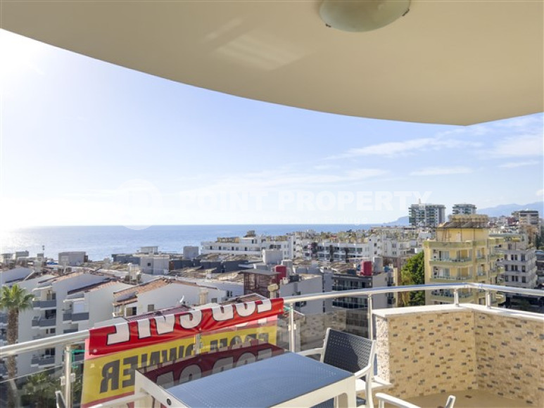 Апартаменты с большими комнатами 2+1 на 7 этаже комплекса на второй линии от моря, Махмутлар, Аланья-id-2981-фото-28