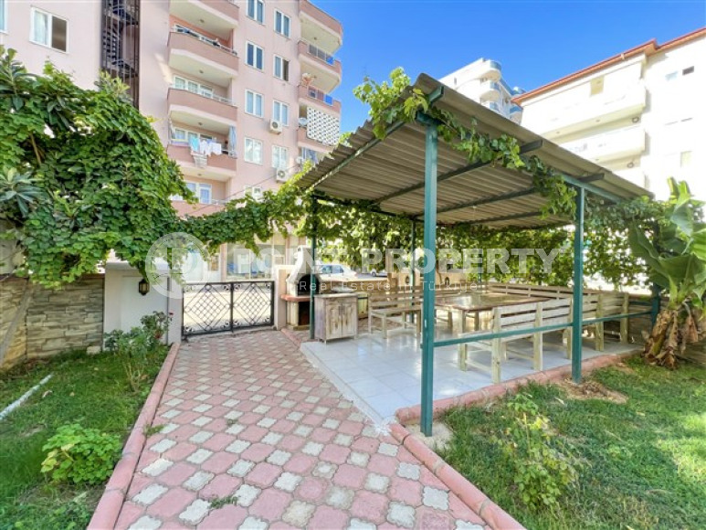 Апартаменты с большими комнатами 2+1 на 7 этаже комплекса на второй линии от моря, Махмутлар, Аланья-id-2981-фото-36