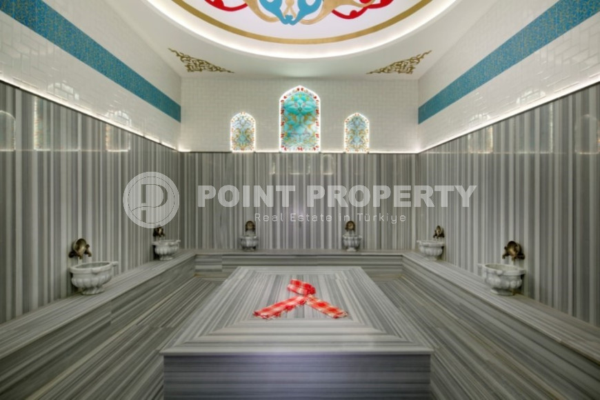 Apartment 1+1, area 42 m², with furniture and household appliances in an elite residence near Cleopatra Beach, Alanya-id-1264-photo-20