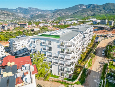 Четырёхкомнатный дуплекс 159 м2 с собственным выходом в сад, верхняя Оба, Аланья-id-2984-фото-2