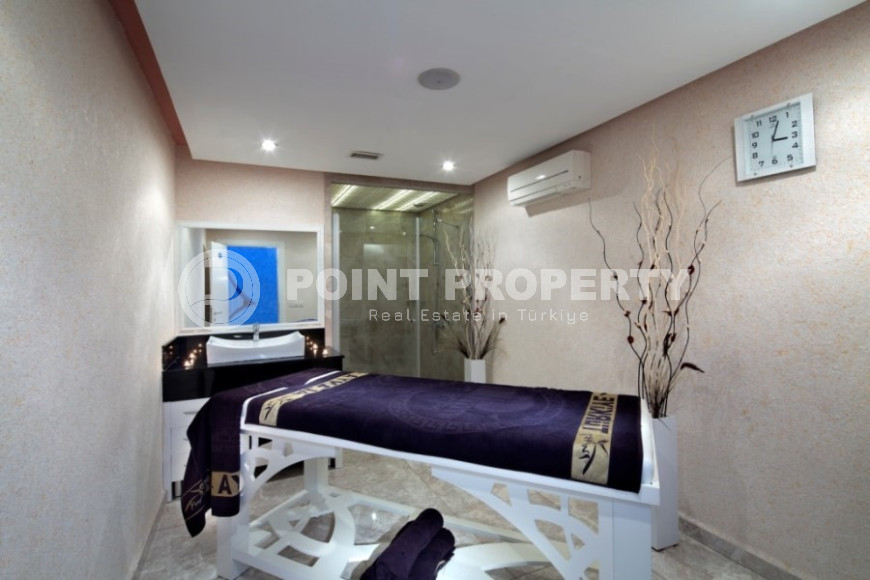 Apartment 1+1, area 42 m², with furniture and household appliances in an elite residence near Cleopatra Beach, Alanya-id-1264-photo-22