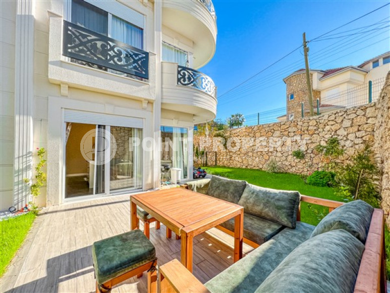 Четырёхкомнатный дуплекс 159 м2 с собственным выходом в сад, верхняя Оба, Аланья-id-2984-фото-11