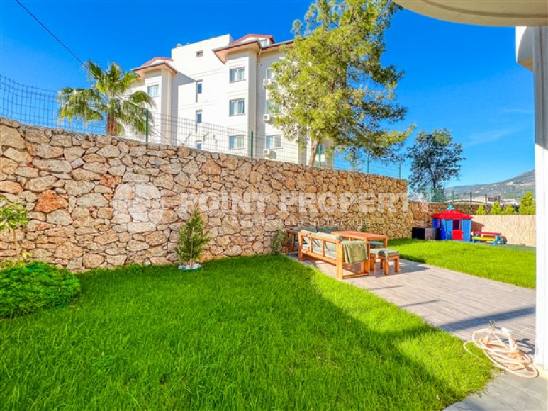 Четырёхкомнатный дуплекс 159 м2 с собственным выходом в сад, верхняя Оба, Аланья-id-2984-фото-12