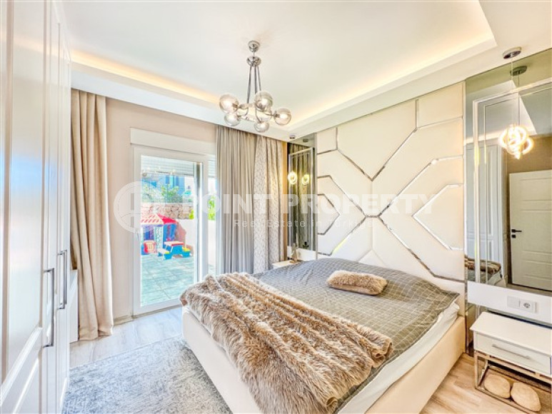 Четырёхкомнатный дуплекс 159 м2 с собственным выходом в сад, верхняя Оба, Аланья-id-2984-фото-14