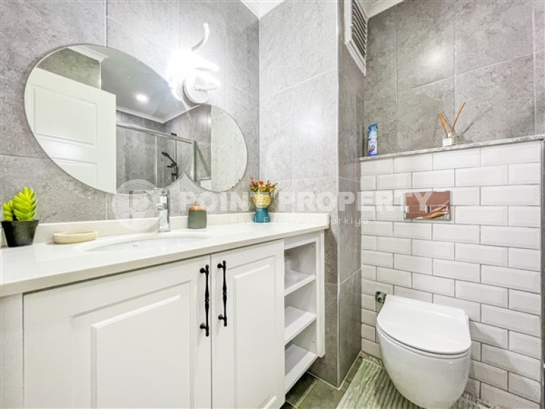 Четырёхкомнатный дуплекс 159 м2 с собственным выходом в сад, верхняя Оба, Аланья-id-2984-фото-17