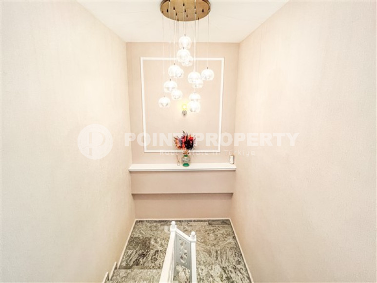 Четырёхкомнатный дуплекс 159 м2 с собственным выходом в сад, верхняя Оба, Аланья-id-2984-фото-19