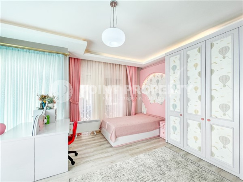 Четырёхкомнатный дуплекс 159 м2 с собственным выходом в сад, верхняя Оба, Аланья-id-2984-фото-23