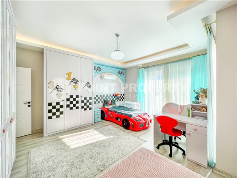 Четырёхкомнатный дуплекс 159 м2 с собственным выходом в сад, верхняя Оба, Аланья-id-2984-фото-24