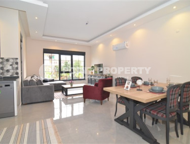 Роскошная двухуровневая квартира 3+1 в доме 2022 года, район нижняя Оба, Аланья-id-2986-фото-5