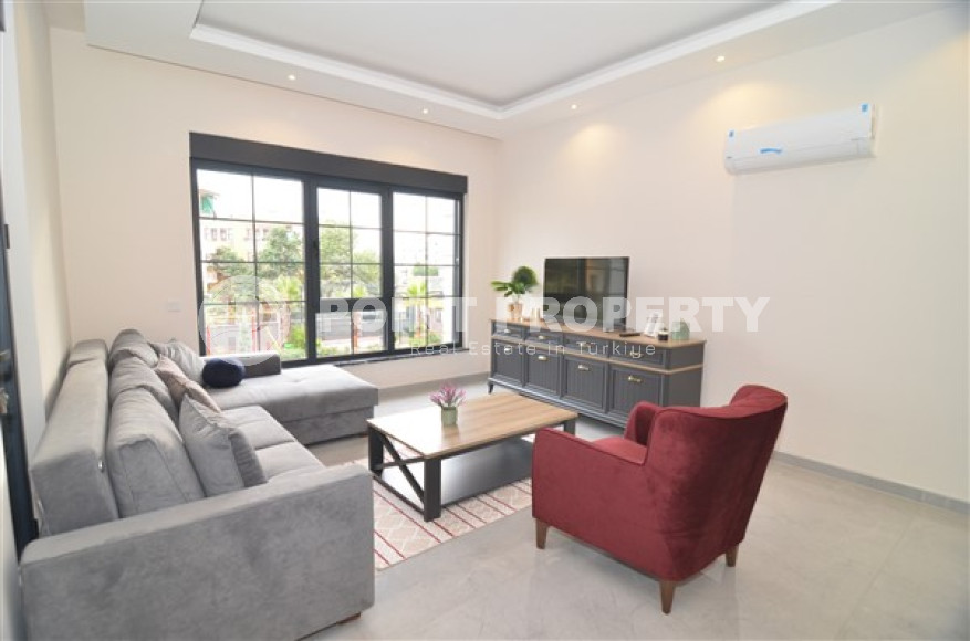 Роскошная двухуровневая квартира 3+1 в доме 2022 года, район нижняя Оба, Аланья-id-2986-фото-7