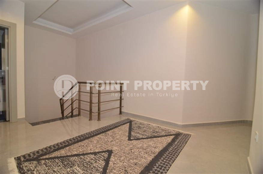 Роскошная двухуровневая квартира 3+1 в доме 2022 года, район нижняя Оба, Аланья-id-2986-фото-10