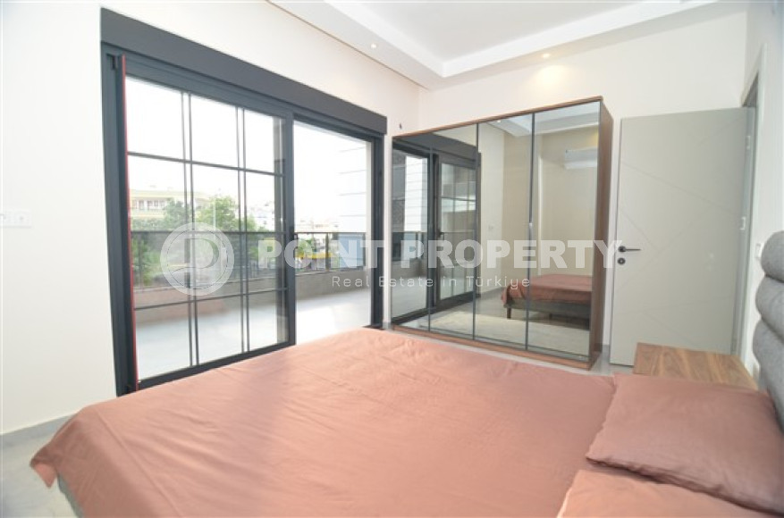 Роскошная двухуровневая квартира 3+1 в доме 2022 года, район нижняя Оба, Аланья-id-2986-фото-12