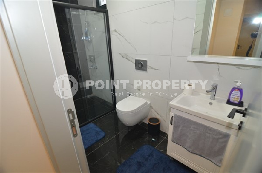 Роскошная двухуровневая квартира 3+1 в доме 2022 года, район нижняя Оба, Аланья-id-2986-фото-15