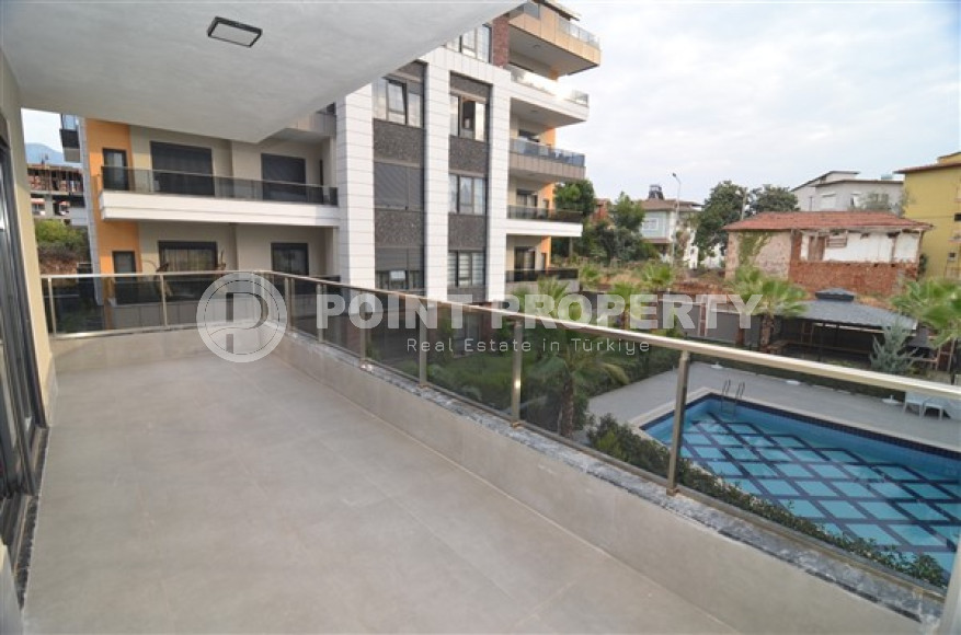 Роскошная двухуровневая квартира 3+1 в доме 2022 года, район нижняя Оба, Аланья-id-2986-фото-16