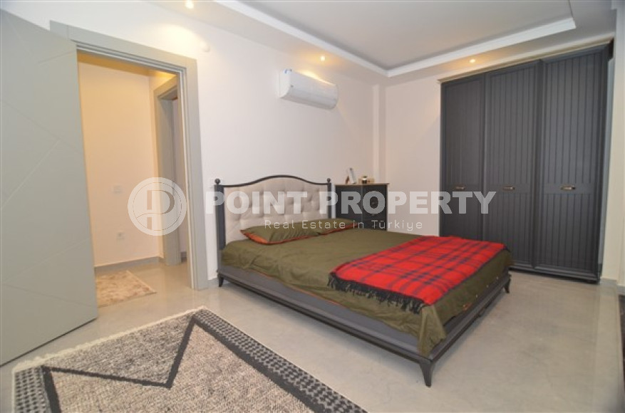 Роскошная двухуровневая квартира 3+1 в доме 2022 года, район нижняя Оба, Аланья-id-2986-фото-18